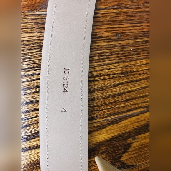 PRADA Tan Textured Leather Belt main image 10